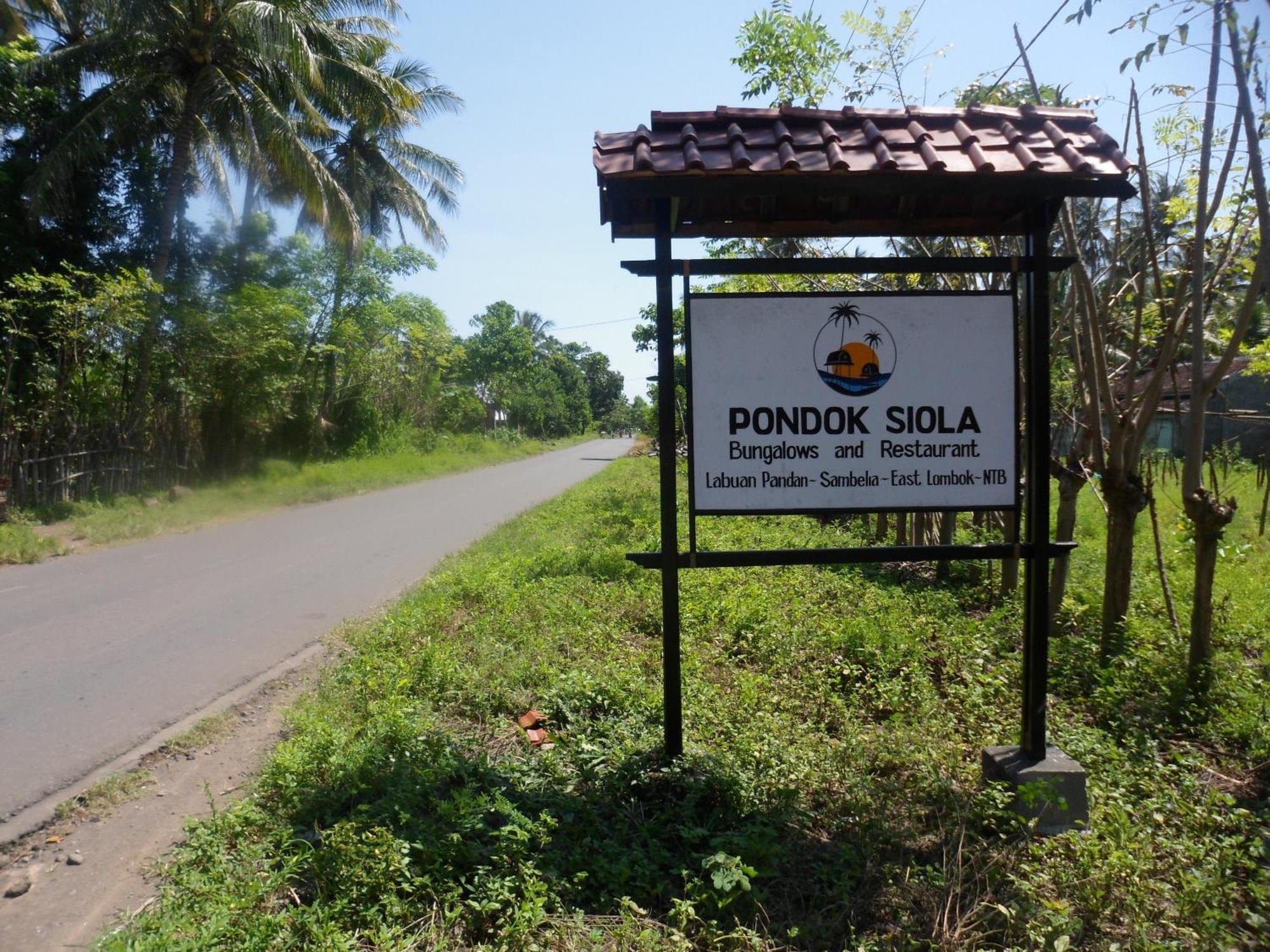 Pondok Siola Labuhan Pandan Εξωτερικό φωτογραφία